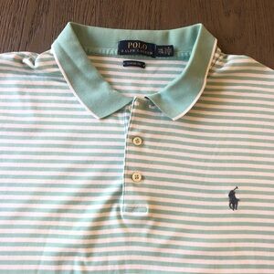 Polo by Ralph Lauren men’s Striped Mesh polo shirt Classic fit size XXL